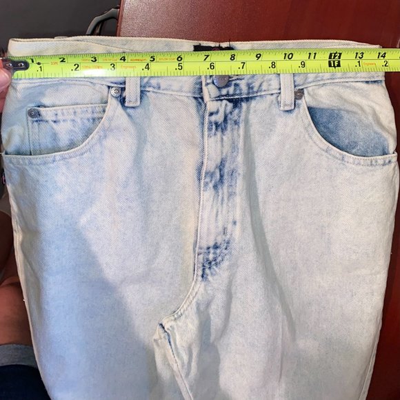 Vintage Sasson Light wash High Rise 80s Jeans Size 13 - Picture 11 of 14